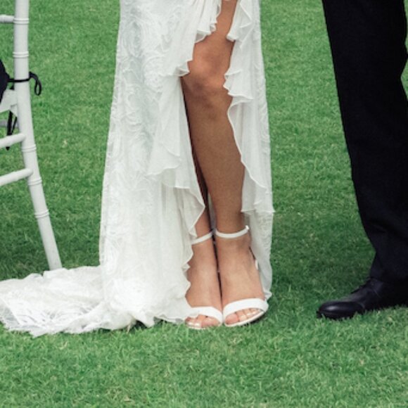 Sam Edelman Yaro Heel in Bright White - size 9 - Picture 14 of 14